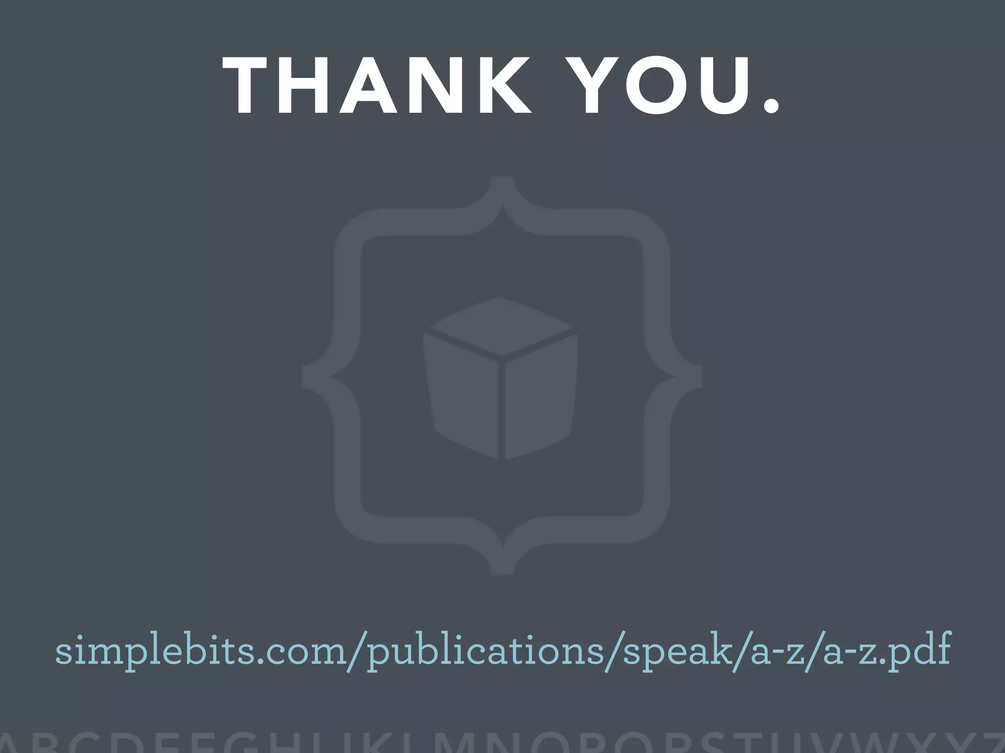 WDE08 BULLETPROOF A to Z