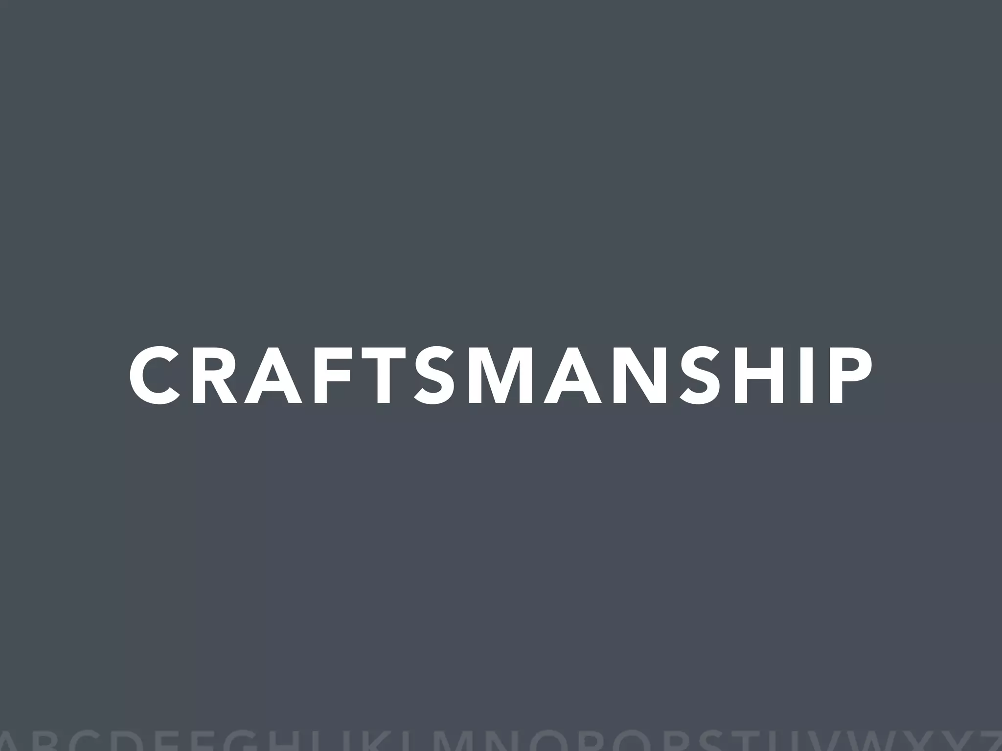 WDE08 BULLETPROOF A to Z