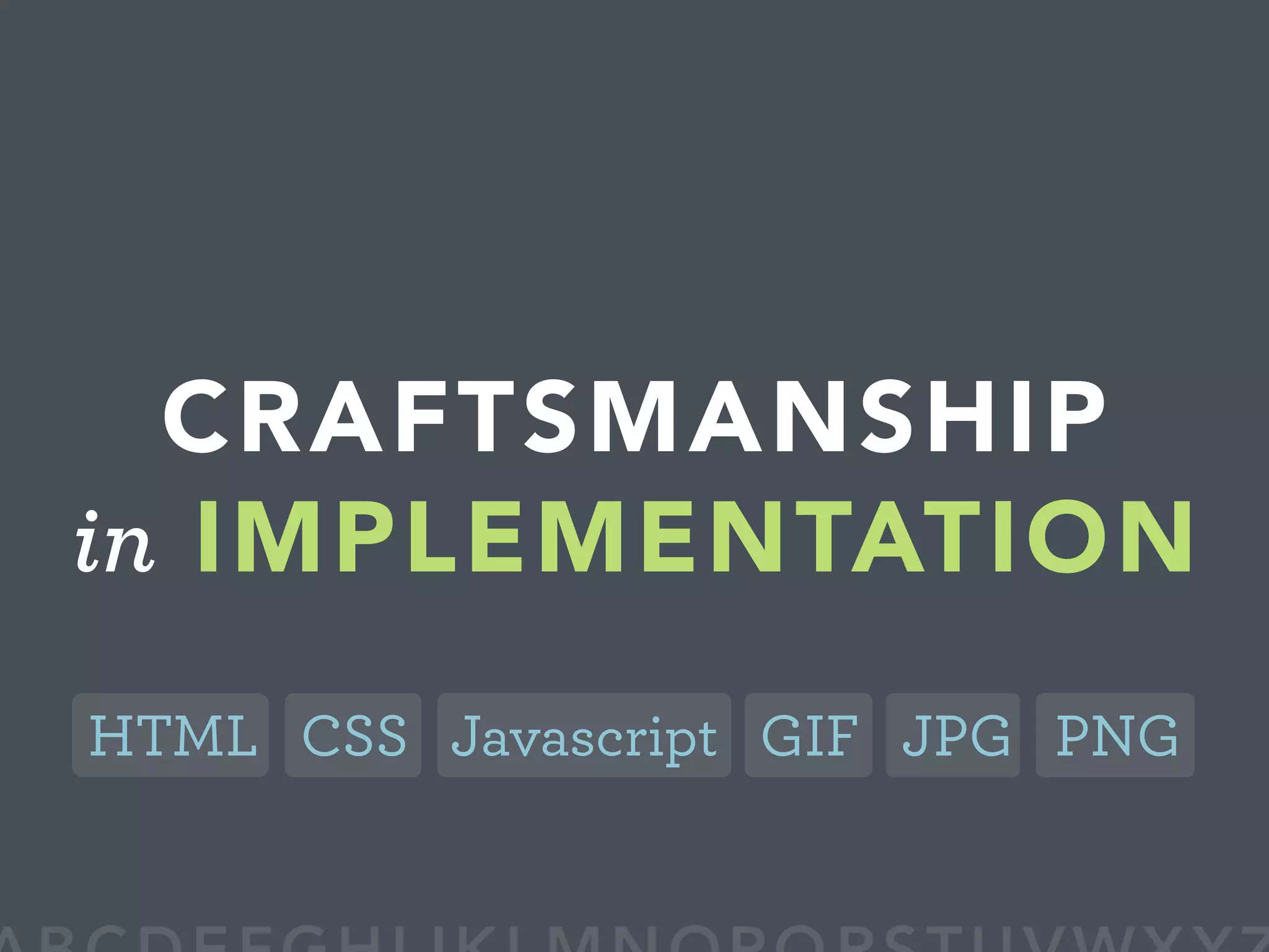 WDE08 BULLETPROOF A to Z