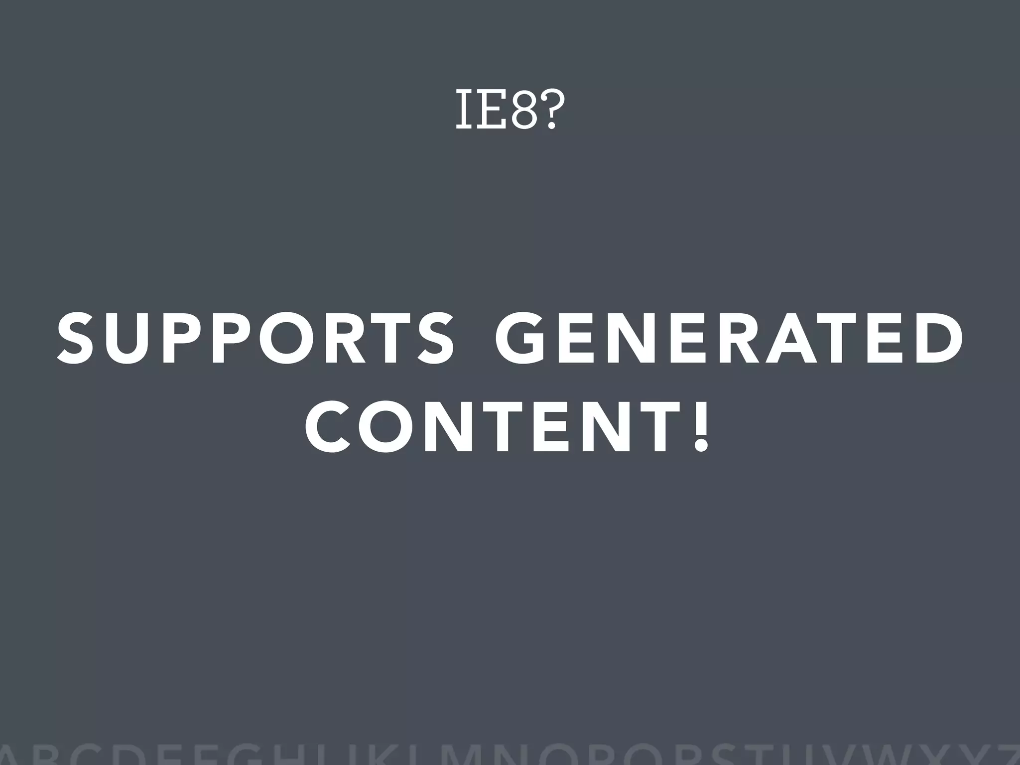 WDE08 BULLETPROOF A to Z