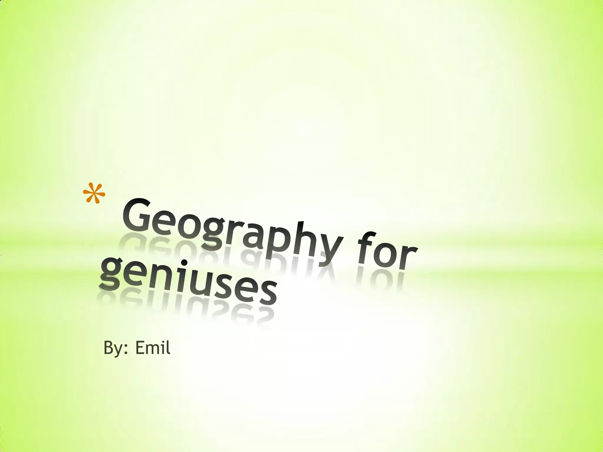A to z geography learning book 2 PPT