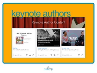 keynote authors
 