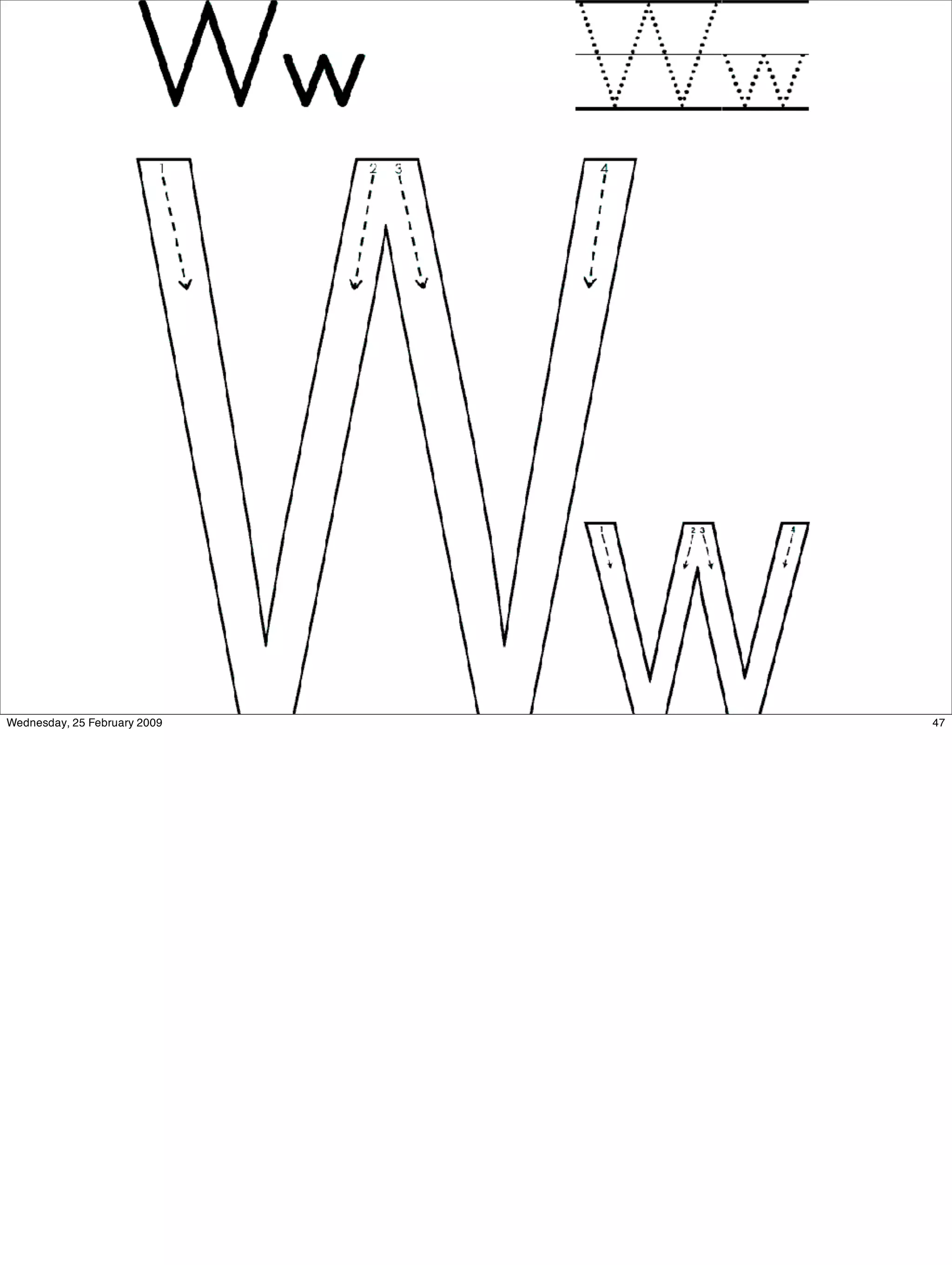 Wednesday, 25 February 2009   47
 