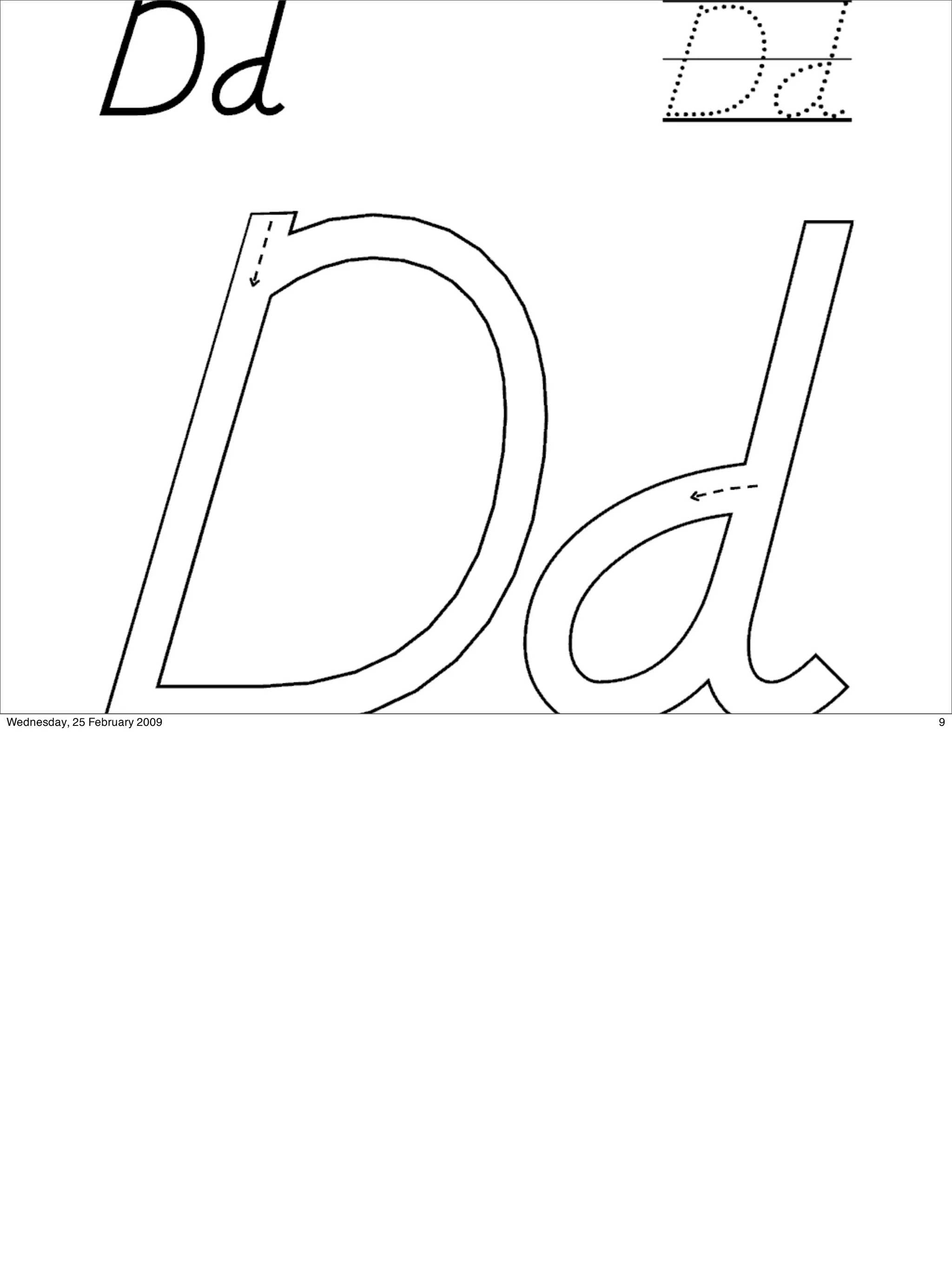 Wednesday, 25 February 2009   9
 