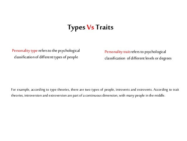 How many personality types are there?