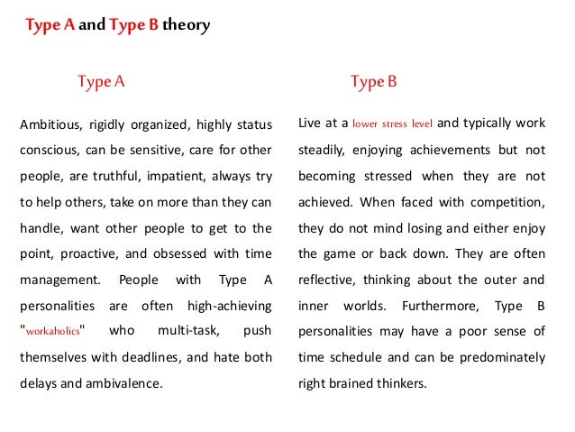 type z personality