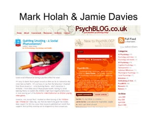 Mark Holah & Jamie Davies 
