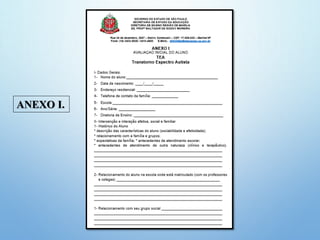 ANEXO I.
 