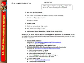 29 de setembro de 2014 
 