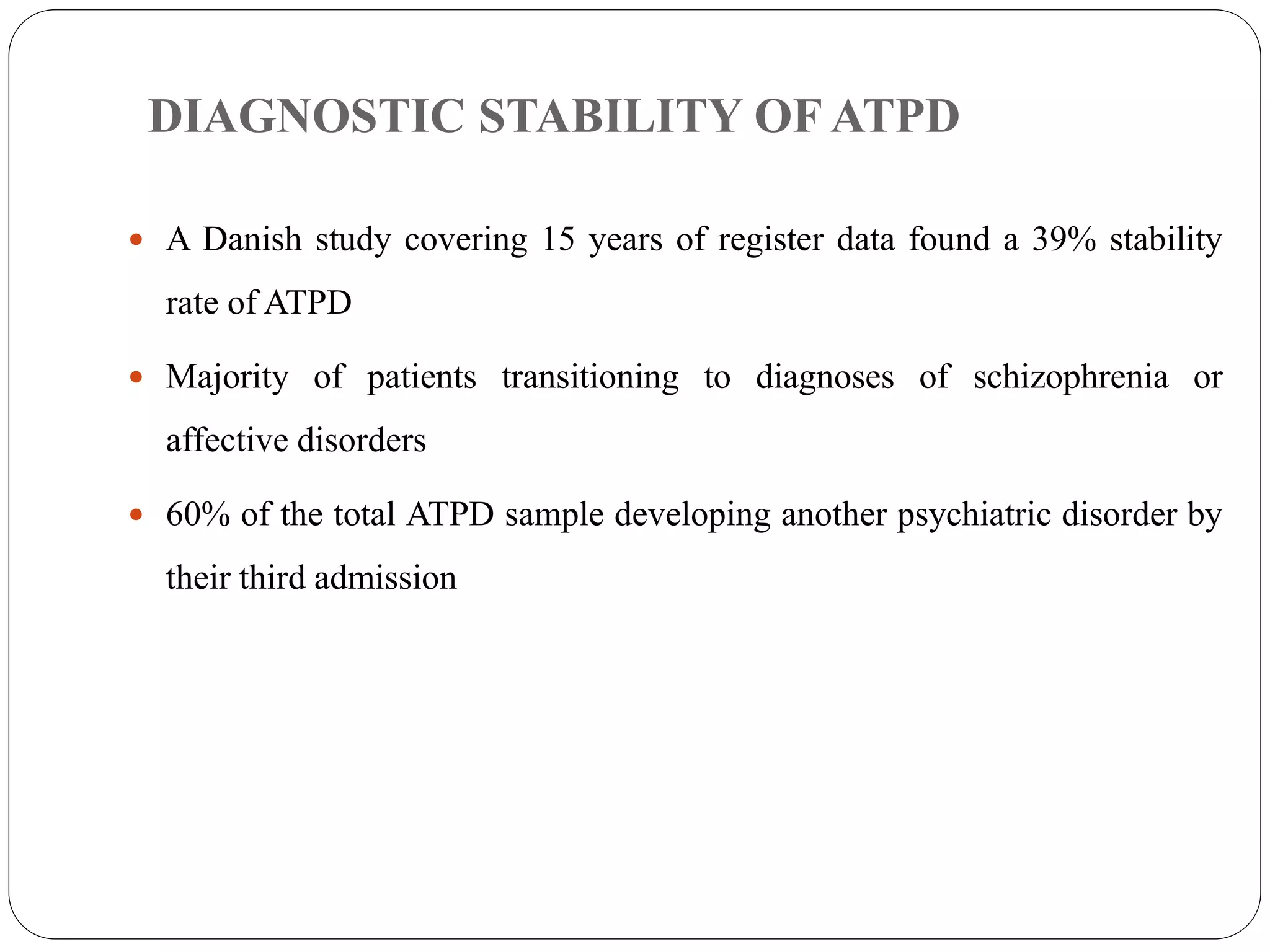 Acute and transient Psychotic Disorder | PPTX | Mental Health ...