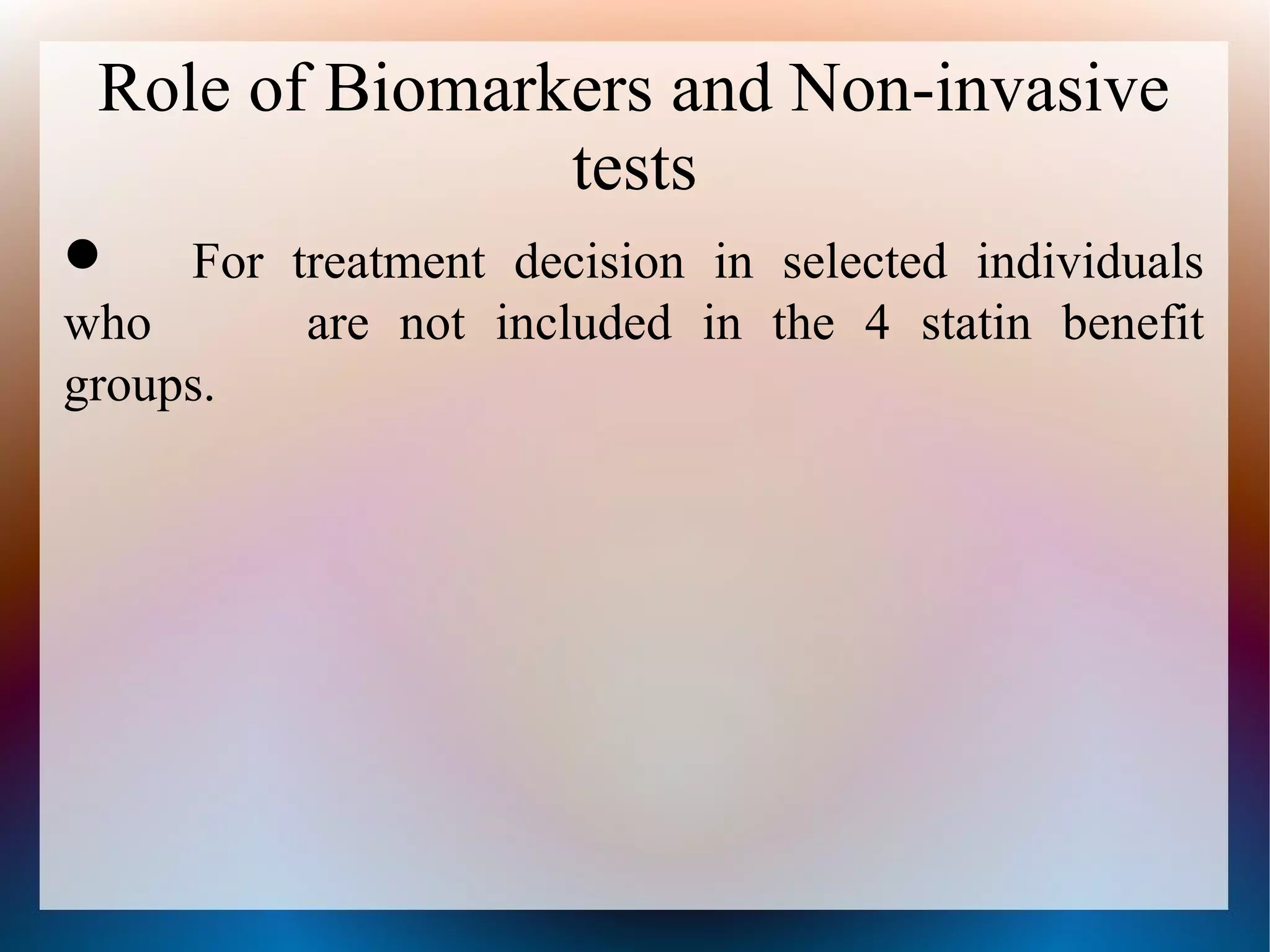 ATP IV Guideline for Blood cholesterol level | PPT