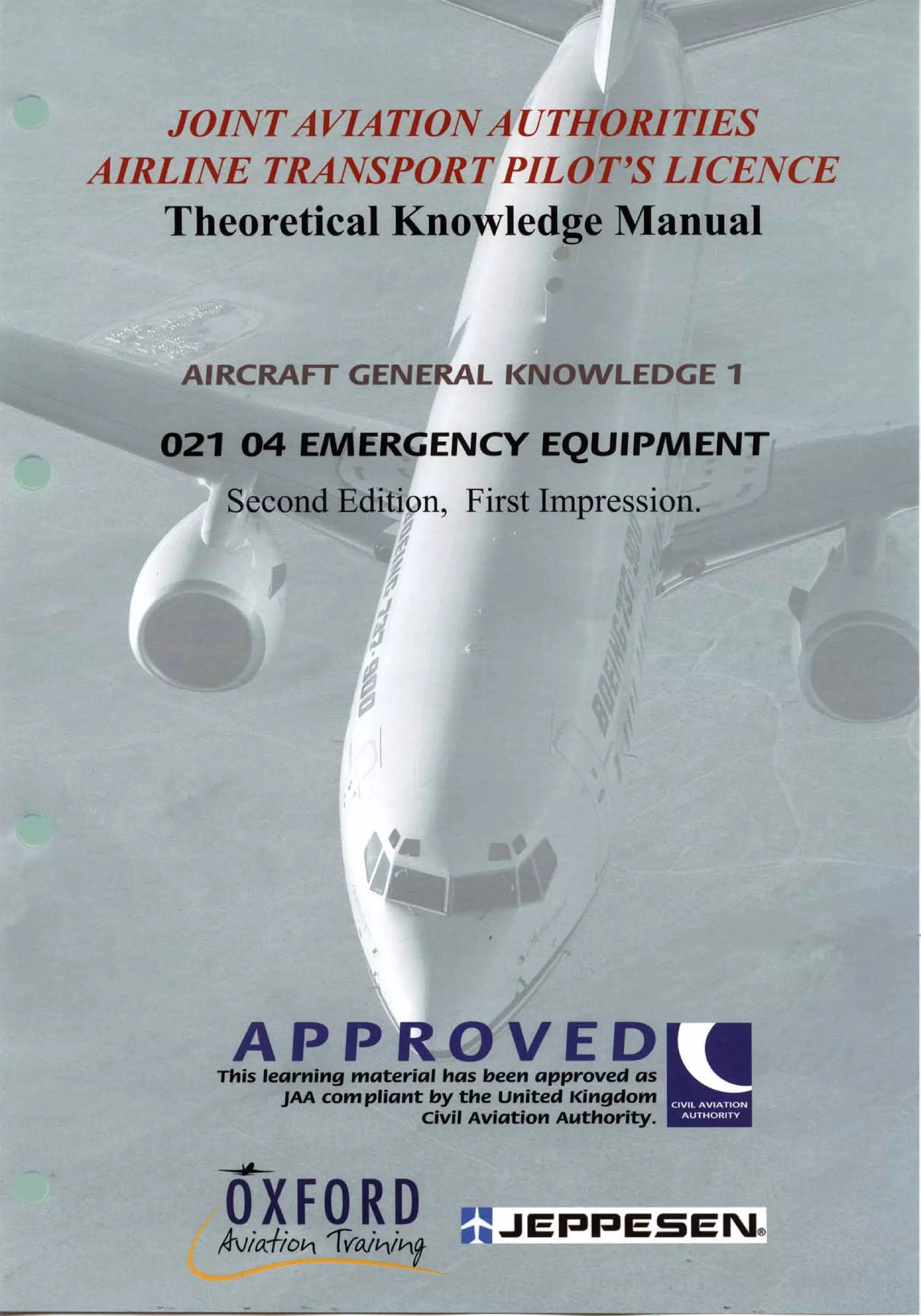 Atpl book-2-airframes-and-systems