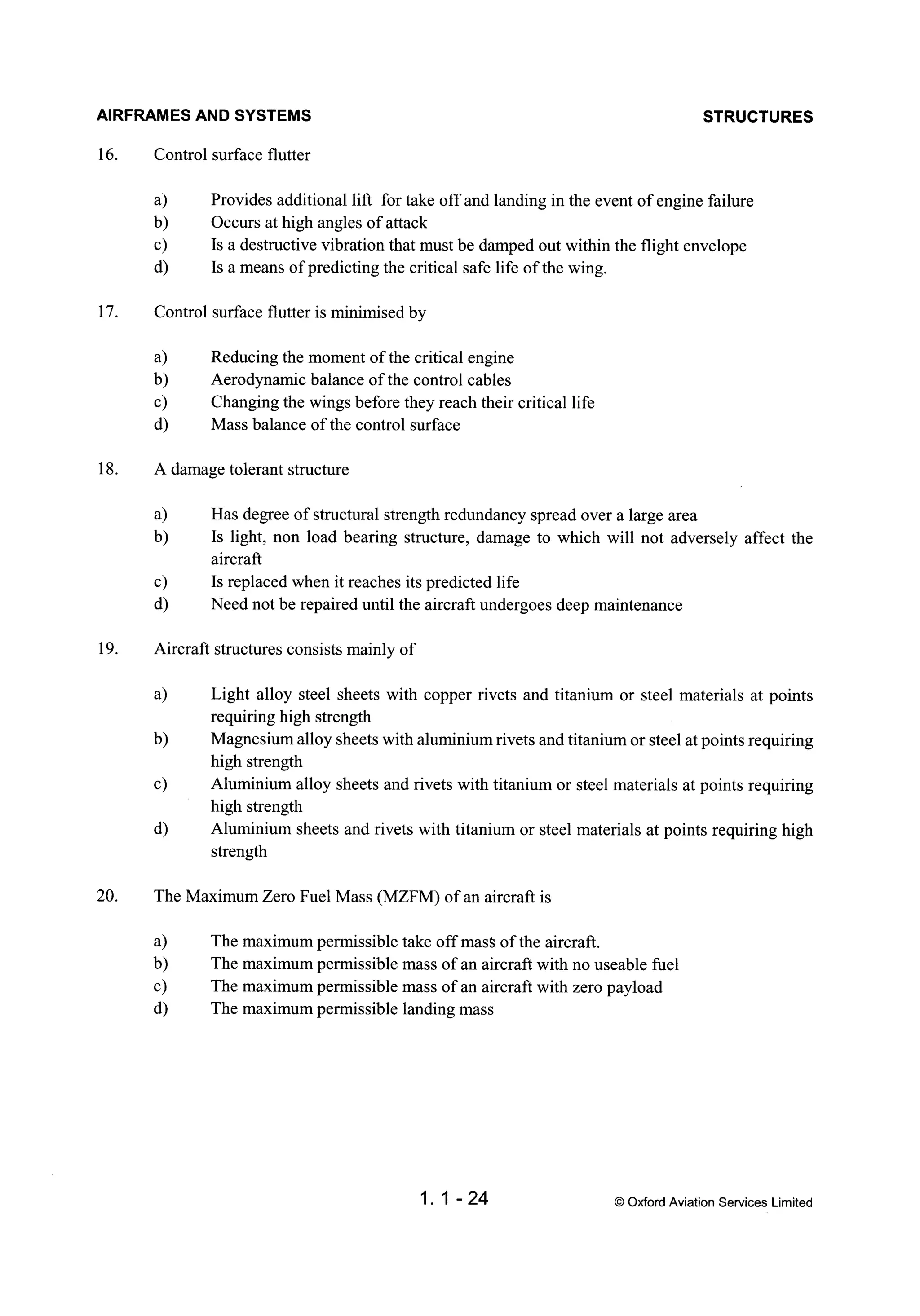 Atpl book-2-airframes-and-systems