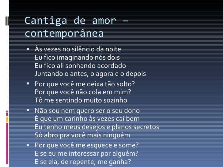 Letra Da Musica As Vezes No Silencio Da Noite