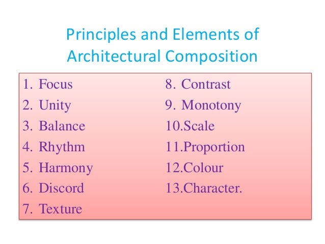 Principles of Architecture and qualities of architecture by Pravin … Principles of Architecture and qualities of architecture by Pravin …