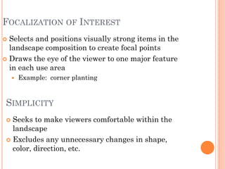 Architecture and town planning _Unit 2 _SPPU_principle of landscaping ...