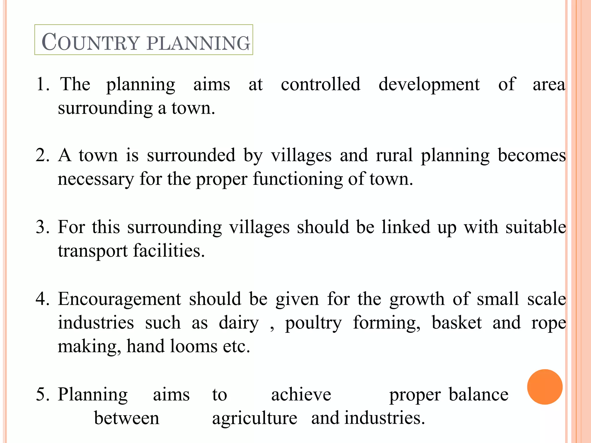 Architecture and town planning _Unit 3_SPPU_Town planning and various ...