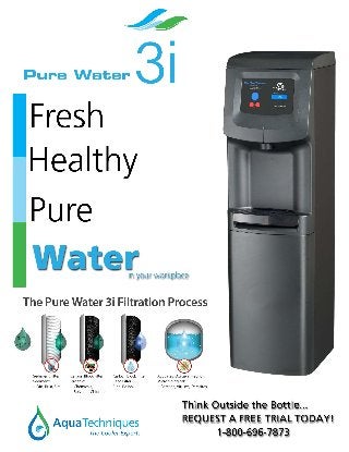 Aquatechniques Pure Water 3i Bottleless Water Cooler
