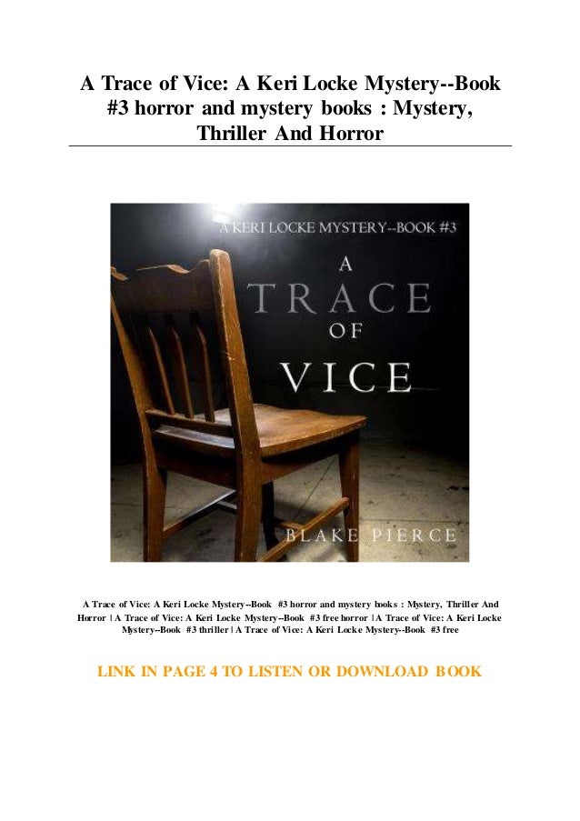 70 List A Trace Of Crime A Keri Locke Mystery Book 4 from Famous authors