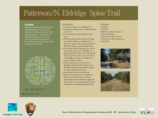 Texas Trails & Active Transportation Conference 2012   ◆   San Antonio, Texas
 