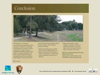 Texas Trails & Active Transportation Conference 2012   ◆   San Antonio, Texas
 