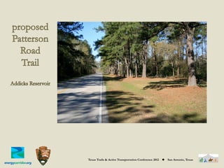 Texas Trails & Active Transportation Conference 2012   ◆   San Antonio, Texas
 