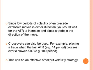 Atr(average true range) | PPTX