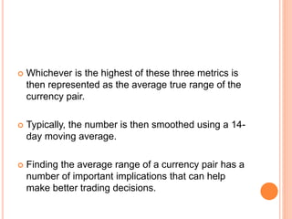 Atr(average true range) | PPTX