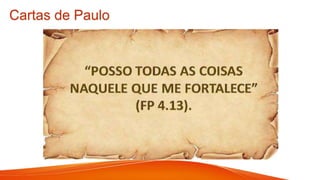 Cartas de Paulo
 