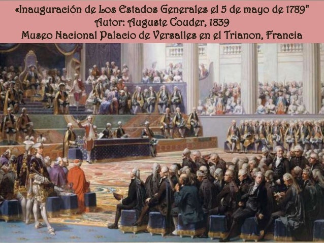 Resultado de imagen de los estados generales 1789