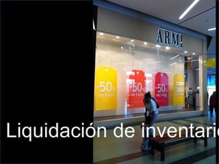 Liquidación de inventario
 