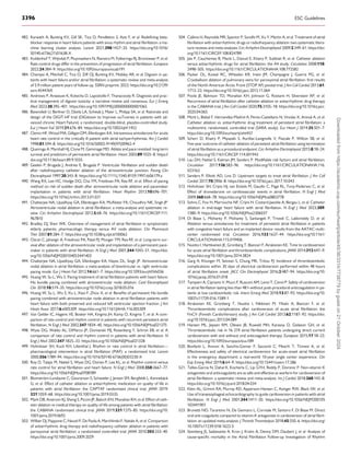 482. Karwath A, Bunting KV, Gill SK, Tica O, Pendleton S, Aziz F, et al. Redefining beta­
blocker response in heart failure patients with sinus rhythm and atrial fibrillation: a ma­
chine learning cluster analysis. Lancet 2021;398:1427–35. https://doi.org/10.1016/
S0140-6736(21)01638-X
483. Koldenhof T, Wijtvliet P, Pluymaekers N, Rienstra M, Folkeringa RJ, Bronzwaer P, et al.
Rate control drugs differ in the prevention of progression of atrial fibrillation. Europace
2022;24:384–9. https://doi.org/10.1093/europace/euab191
484. Champsi A, Mitchell C, Tica O, Ziff OJ, Bunting KV, Mobley AR, et al. Digoxin in pa­
tients with heart failure and/or atrial fibrillation: a systematic review and meta-analysis
of 5.9 million patient years of follow-up. SSRN preprint. 2023. https://doi.org/10.2139/
ssrn.4544769.
485. Andrews P, Anseeuw K, Kotecha D, Lapostolle F, Thanacoody R. Diagnosis and prac­
tical management of digoxin toxicity: a narrative review and consensus. Eur J Emerg
Med 2023;30:395–401. https://doi.org/10.1097/MEJ.0000000000001065
486. Bavendiek U, Berliner D, Dávila LA, Schwab J, Maier L, Philipp SA, et al. Rationale and
design of the DIGIT-HF trial (DIGitoxin to Improve ouTcomes in patients with ad­
vanced chronic Heart Failure): a randomized, double-blind, placebo-controlled study.
Eur J Heart Fail 2019;21:676–84. https://doi.org/10.1002/ejhf.1452
487. Clemo HF, Wood MA, Gilligan DM, Ellenbogen KA. Intravenous amiodarone for acute
heart rate control in the critically ill patient with atrial tachyarrhythmias. Am J Cardiol
1998;81:594–8. https://doi.org/10.1016/S0002-9149(97)00962-4
488. Queiroga A, Marshall HJ, Clune M, Gammage MD. Ablate and pace revisited: long term
survival and predictors of permanent atrial fibrillation. Heart 2003;89:1035–8. https://
doi.org/10.1136/heart.89.9.1035
489. Geelen P, Brugada J, Andries E, Brugada P. Ventricular fibrillation and sudden death
after radiofrequency catheter ablation of the atrioventricular junction. Pacing Clin
Electrophysiol 1997;20:343–8. https://doi.org/10.1111/j.1540-8159.1997.tb06179.x
490. Wang RX, Lee HC, Hodge DO, Cha YM, Friedman PA, Rea RF, et al. Effect of pacing
method on risk of sudden death after atrioventricular node ablation and pacemaker
implantation in patients with atrial fibrillation. Heart Rhythm 2013;10:696–701.
https://doi.org/10.1016/j.hrthm.2013.01.021
491. Chatterjee NA, Upadhyay GA, Ellenbogen KA, McAlister FA, Choudhry NK, Singh JP.
Atrioventricular nodal ablation in atrial fibrillation: a meta-analysis and systematic re­
view. Circ Arrhythm Electrophysiol 2012;5:68–76. https://doi.org/10.1161/CIRCEP.111.
967810
492. Bradley DJ, Shen WK. Overview of management of atrial fibrillation in symptomatic
elderly patients: pharmacologic therapy versus AV node ablation. Clin Pharmacol
Ther 2007;81:284–7. https://doi.org/10.1038/sj.clpt.6100062
493. Ozcan C, Jahangir A, Friedman PA, Patel PJ, Munger TM, Rea RF, et al. Long-term sur­
vival after ablation of the atrioventricular node and implantation of a permanent pace­
maker in patients with atrial fibrillation. N Engl J Med 2001;344:1043–51. https://doi.
org/10.1056/NEJM200104053441403
494. Chatterjee NA, Upadhyay GA, Ellenbogen KA, Hayes DL, Singh JP. Atrioventricular
nodal ablation in atrial fibrillation: a meta-analysis of biventricular vs. right ventricular
pacing mode. Eur J Heart Fail 2012;14:661–7. https://doi.org/10.1093/eurjhf/hfs036
495. Huang W, Su L, Wu S. Pacing treatment of atrial fibrillation patients with heart failure:
His bundle pacing combined with atrioventricular node ablation. Card Electrophysiol
Clin 2018;10:519–35. https://doi.org/10.1016/j.ccep.2018.05.016
496. Huang W, Su L, Wu S, Xu L, Xiao F, Zhou X, et al. Benefits of permanent His bundle
pacing combined with atrioventricular node ablation in atrial fibrillation patients with
heart failure with both preserved and reduced left ventricular ejection fraction. J Am
Heart Assoc 2017;6:e005309. https://doi.org/10.1161/JAHA.116.005309
497. Van Gelder IC, Hagens VE, Bosker HA, Kingma JH, Kamp O, Kingma T, et al. A com­
parison of rate control and rhythm control in patients with recurrent persistent atrial
fibrillation. N Engl J Med 2002;347:1834–40. https://doi.org/10.1056/NEJMoa021375
498. Wyse DG, Waldo AL, DiMarco JP, Domanski MJ, Rosenberg Y, Schron EB, et al. A
comparison of rate control and rhythm control in patients with atrial fibrillation. N
Engl J Med 2002;347:1825–33. https://doi.org/10.1056/NEJMoa021328
499. Hohnloser SH, Kuck KH, Lilienthal J. Rhythm or rate control in atrial fibrillation—
pharmacological intervention in atrial fibrillation (PIAF): a randomised trial. Lancet
2000;356:1789–94. https://doi.org/10.1016/S0140-6736(00)03230-X
500. Roy D, Talajic M, Nattel S, Wyse DG, Dorian P, Lee KL, et al. Rhythm control versus
rate control for atrial fibrillation and heart failure. N Engl J Med 2008;358:2667–77.
https://doi.org/10.1056/NEJMoa0708789
501. Blomström-Lundqvist C, Gizurarson S, Schwieler J, Jensen SM, Bergfeldt L, Kennebäck
G, et al. Effect of catheter ablation vs antiarrhythmic medication on quality of life in
patients with atrial fibrillation: the CAPTAF randomized clinical trial. JAMA 2019;
321:1059–68. https://doi.org/10.1001/jama.2019.0335
502. Mark DB, Anstrom KJ, Sheng S, Piccini JP, Baloch KN, Monahan KH, et al. Effect of cath­
eter ablation vs medical therapy on quality of life among patients with atrial fibrillation:
the CABANA randomized clinical trial. JAMA 2019;321:1275–85. https://doi.org/10.
1001/jama.2019.0692
503. Wilber DJ, Pappone C, Neuzil P, De Paola A, Marchlinski F, Natale A, et al. Comparison
of antiarrhythmic drug therapy and radiofrequency catheter ablation in patients with
paroxysmal atrial fibrillation: a randomized controlled trial. JAMA 2010;303:333–40.
https://doi.org/10.1001/jama.2009.2029
504. Calkins H, Reynolds MR, Spector P, Sondhi M, Xu Y, Martin A, et al. Treatment of atrial
fibrillation with antiarrhythmic drugs or radiofrequency ablation: two systematic litera­
ture reviews and meta-analyses. Circ Arrhythm Electrophysiol 2009;2:349–61. https://doi.
org/10.1161/CIRCEP.108.824789
505. Jais P, Cauchemez B, Macle L, Daoud E, Khairy P, Subbiah R, et al. Catheter ablation
versus antiarrhythmic drugs for atrial fibrillation: the A4 study. Circulation 2008;118:
2498–505. https://doi.org/10.1161/CIRCULATIONAHA.108.772582
506. Packer DL, Kowal RC, Wheelan KR, Irwin JM, Champagne J, Guerra PG, et al.
Cryoballoon ablation of pulmonary veins for paroxysmal atrial fibrillation: first results
of the North American Arctic Front (STOP AF) pivotal trial. J Am Coll Cardiol 2013;61:
1713–23. https://doi.org/10.1016/j.jacc.2012.11.064
507. Poole JE, Bahnson TD, Monahan KH, Johnson G, Rostami H, Silverstein AP, et al.
Recurrence of atrial fibrillation after catheter ablation or antiarrhythmic drug therapy
in the CABANA trial. J Am Coll Cardiol 2020;75:3105–18. https://doi.org/10.1016/j.jacc.
2020.04.065
508. Mont L, Bisbal F, Hernandez-Madrid A, Perez-Castellano N, Vinolas X, Arenal A, et al.
Catheter ablation vs. antiarrhythmic drug treatment of persistent atrial fibrillation: a
multicentre, randomized, controlled trial (SARA study). Eur Heart J 2014;35:501–7.
https://doi.org/10.1093/eurheartj/eht457
509. Scherr D, Khairy P, Miyazaki S, Aurillac-Lavignolle V, Pascale P, Wilton SB, et al.
Five-year outcome of catheter ablation of persistent atrial fibrillation using termination
of atrial fibrillation as a procedural endpoint. Circ Arrhythm Electrophysiol 2015;8:18–24.
https://doi.org/10.1161/CIRCEP.114.001943
510. Lau DH, Nattel S, Kalman JM, Sanders P. Modifiable risk factors and atrial fibrillation.
Circulation 2017;136:583–96. https://doi.org/10.1161/CIRCULATIONAHA.116.
023163
511. Sanders P, Elliott AD, Linz D. Upstream targets to treat atrial fibrillation. J Am Coll
Cardiol 2017;70:2906–8. https://doi.org/10.1016/j.jacc.2017.10.043
512. Hohnloser SH, Crijns HJ, van Eickels M, Gaudin C, Page RL, Torp-Pedersen C, et al.
Effect of dronedarone on cardiovascular events in atrial fibrillation. N Engl J Med
2009;360:668–78. https://doi.org/10.1056/NEJMoa0803778
513. Sohns C, Fox H, Marrouche NF, Crijns H, Costard-Jaeckle A, Bergau L, et al. Catheter
ablation in end-stage heart failure with atrial fibrillation. N Engl J Med 2023;389:
1380–9. https://doi.org/10.1056/NEJMoa2306037
514. Di Biase L, Mohanty P, Mohanty S, Santangeli P, Trivedi C, Lakkireddy D, et al.
Ablation versus amiodarone for treatment of persistent atrial fibrillation in patients
with congestive heart failure and an implanted device: results from the AATAC multi­
center randomized trial. Circulation 2016;133:1637–44. https://doi.org/10.1161/
CIRCULATIONAHA.115.019406
515. Nuotio I, Hartikainen JE, Gronberg T, Biancari F, Airaksinen KE. Time to cardioversion
for acute atrial fibrillation and thromboembolic complications. JAMA 2014;312:647–9.
https://doi.org/10.1001/jama.2014.3824
516. Garg A, Khunger M, Seicean S, Chung MK, Tchou PJ. Incidence of thromboembolic
complications within 30 days of electrical cardioversion performed within 48 hours
of atrial fibrillation onset. JACC Clin Electrophysiol 2016;2:487–94. https://doi.org/10.
1016/j.jacep.2016.01.018
517. Tampieri A, Cipriano V, Mucci F, Rusconi AM, Lenzi T, Cenni P. Safety of cardioversion
in atrial fibrillation lasting less than 48 h without post-procedural anticoagulation in pa­
tients at low cardioembolic risk. Intern Emerg Med 2018;13:87–93. https://doi.org/10.
1007/s11739-016-1589-1
518. Airaksinen KE, Gronberg T, Nuotio I, Nikkinen M, Ylitalo A, Biancari F, et al.
Thromboembolic complications after cardioversion of acute atrial fibrillation: the
FinCV (Finnish CardioVersion) study. J Am Coll Cardiol 2013;62:1187–92. https://doi.
org/10.1016/j.jacc.2013.04.089
519. Hansen ML, Jepsen RM, Olesen JB, Ruwald MH, Karasoy D, Gislason GH, et al.
Thromboembolic risk in 16 274 atrial fibrillation patients undergoing direct current
cardioversion with and without oral anticoagulant therapy. Europace 2015;17:18–23.
https://doi.org/10.1093/europace/euu189
520. Bonfanti L, Annovi A, Sanchis-Gomar F, Saccenti C, Meschi T, Ticinesi A, et al.
Effectiveness and safety of electrical cardioversion for acute-onset atrial fibrillation
in the emergency department: a real-world 10-year single center experience. Clin
Exp Emerg Med 2019;6:64–9. https://doi.org/10.15441/ceem.17.286
521. Telles-Garcia N, Dahal K, Kocherla C, Lip GYH, Reddy P, Dominic P. Non-vitamin K
antagonists oral anticoagulants are as safe and effective as warfarin for cardioversion of
atrial fibrillation: a systematic review and meta-analysis. Int J Cardiol 2018;268:143–8.
https://doi.org/10.1016/j.ijcard.2018.04.034
522. Klein AL, Grimm RA, Murray RD, Apperson-Hansen C, Asinger RW, Black IW, et al.
Use of transesophageal echocardiography to guide cardioversion in patients with atrial
fibrillation. N Engl J Med 2001;344:1411–20. https://doi.org/10.1056/NEJM200105
103441901
523. Brunetti ND, Tarantino N, De Gennaro L, Correale M, Santoro F, Di Biase M. Direct
oral anti-coagulants compared to vitamin-K antagonists in cardioversion of atrial fibril­
lation: an updated meta-analysis. J Thromb Thrombolysis 2018;45:550–6. https://doi.org/
10.1007/s11239-018-1622-5
524. Steinberg JS, Sadaniantz A, Kron J, Krahn A, Denny DM, Daubert J, et al. Analysis of
cause-specific mortality in the Atrial Fibrillation Follow-up Investigation of Rhythm
3396 ESC Guidelines
Downloaded
from
https://academic.oup.com/eurheartj/article/45/36/3314/7738779
by
guest
on
21
October
2024
 