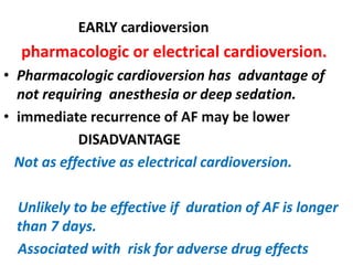 Atrial fibrillation | PPTX