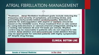ATRIAL FIBRILLATION-MANAGEMENT
 