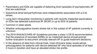 Atrial fibrillation with emphasis on management | PDF