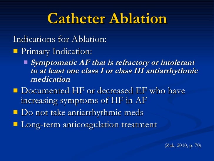 atrial flutter ablation indications atrial flutter ablation indications