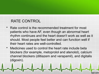 Atrial fibrillation & Atrial flutter.pptx