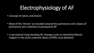 Atrial fibrillation - a surgical perspective | PPTX