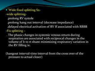 Fixed Split Atrial septal defect | PPTX
