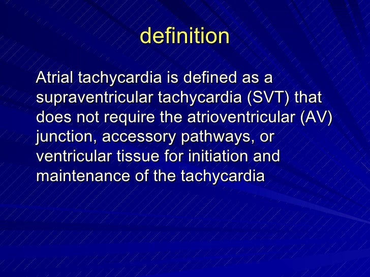 Atrial Tachycardia