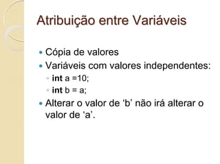 Atribuições