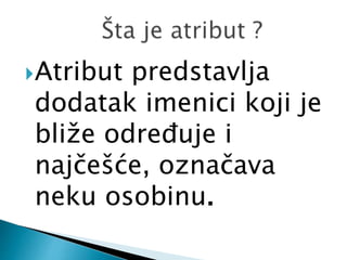 Atribut | PPTX