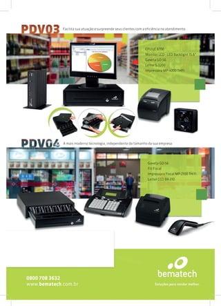 Folder Soluções para PDV - BEMATECH