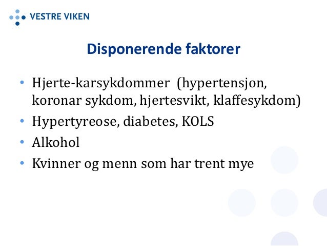 Atrieflimmer Sett Fra Fastlegens Stasted Av Trygve Kongshavn