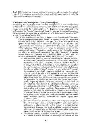 A triple helix system for knowledge based regional development | PDF