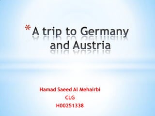 Hamad Saeed Al Mehairbi
CLG
H00251338
*
 