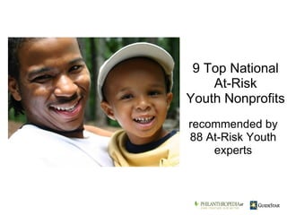 recommended by 88 At-Risk Youth experts 9 Top National At-Risk Youth Nonprofits    at 