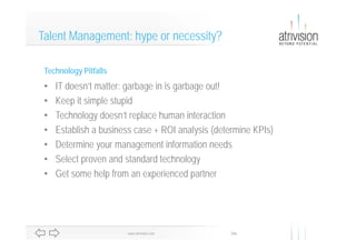Atrivision Talent Management (Performa07)