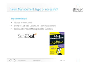 Atrivision Talent Management (Performa07)