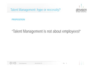 Atrivision Talent Management (Performa07)